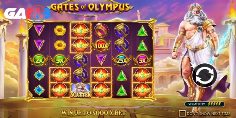 Chọn game đặt cược nhấn quay đợi kết quả thưởng